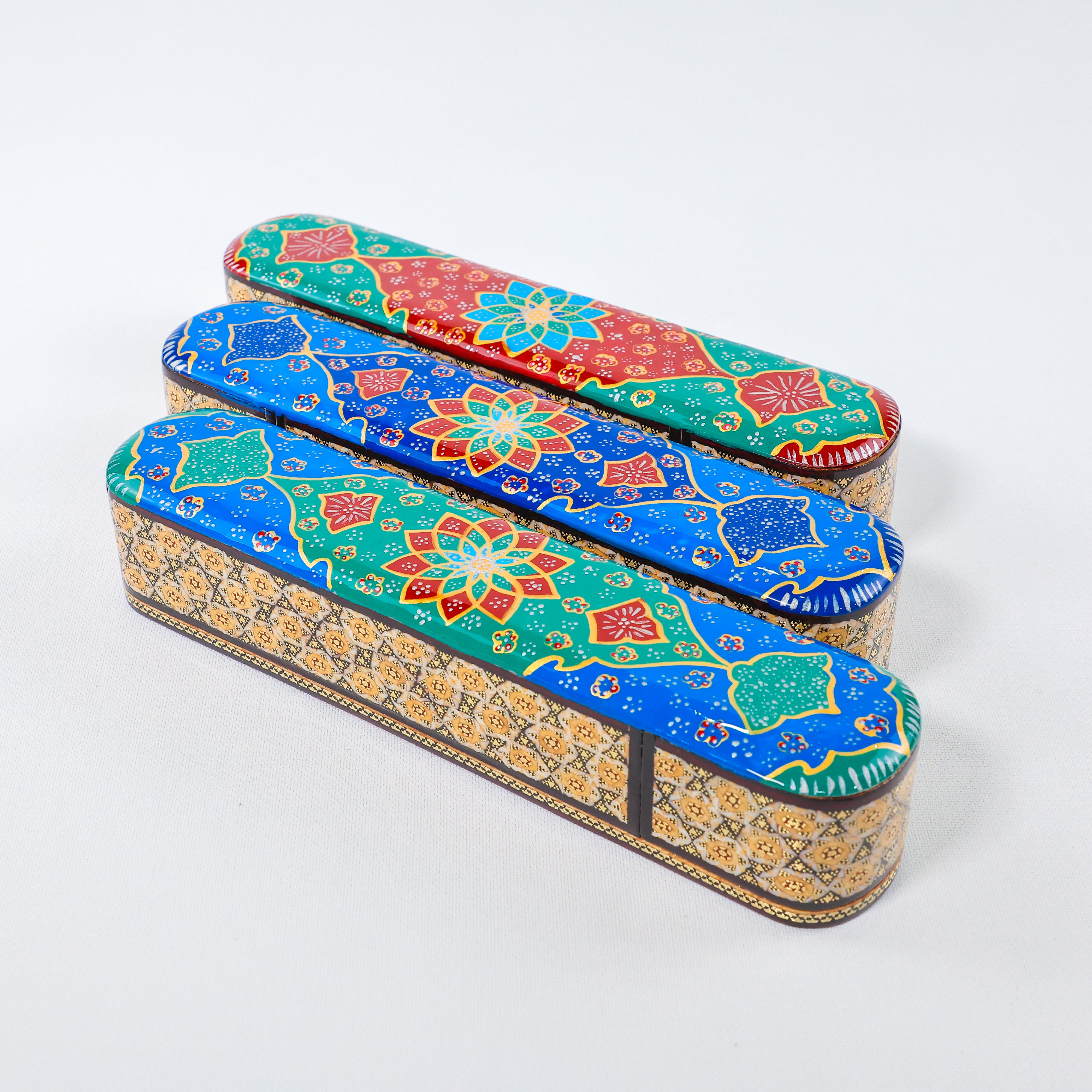 Slide Box – Standard Tazhib Painting – Size 20 cm