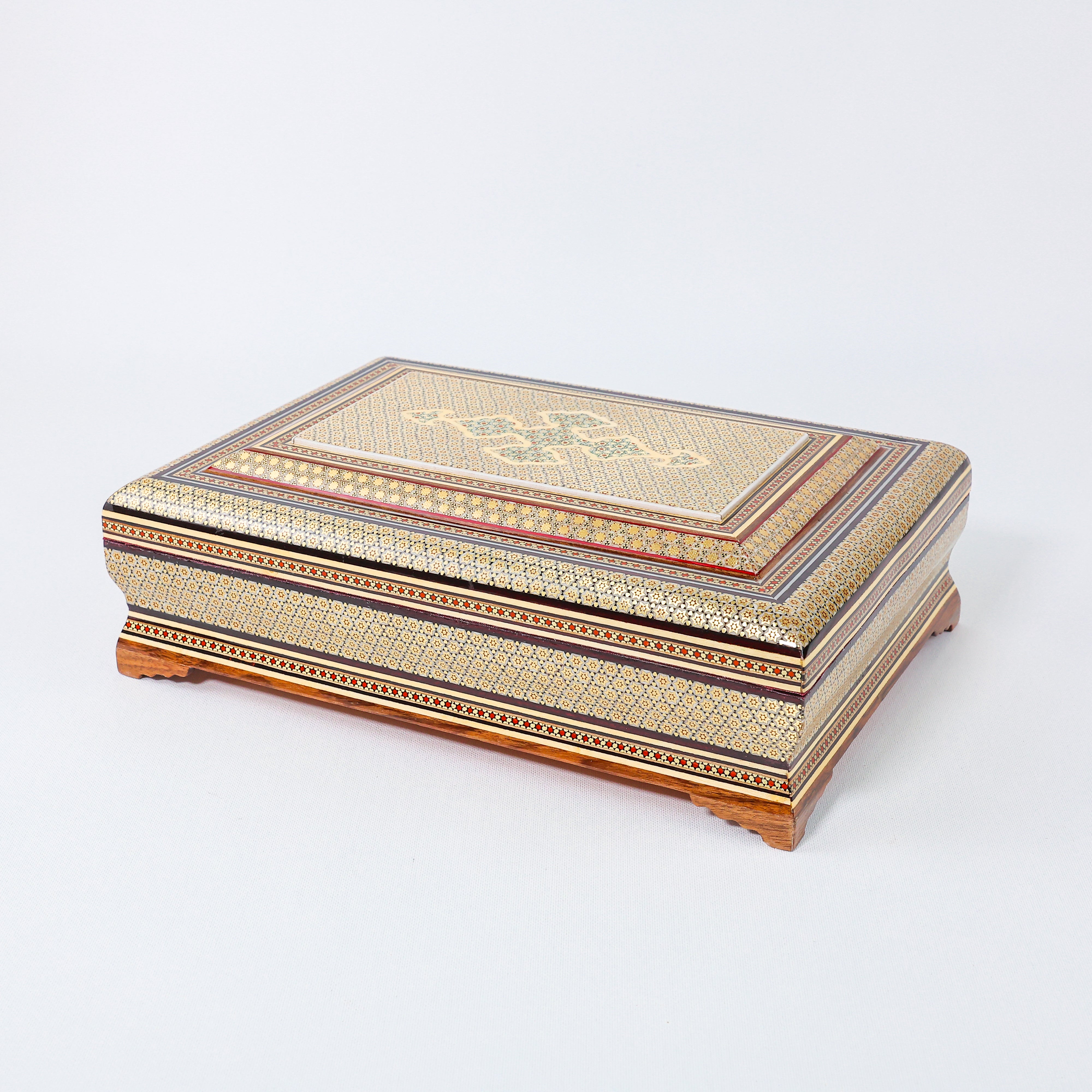 Premium Quran Box – Toranj Design – Beechwood Interior – Size 22 × 32 cm