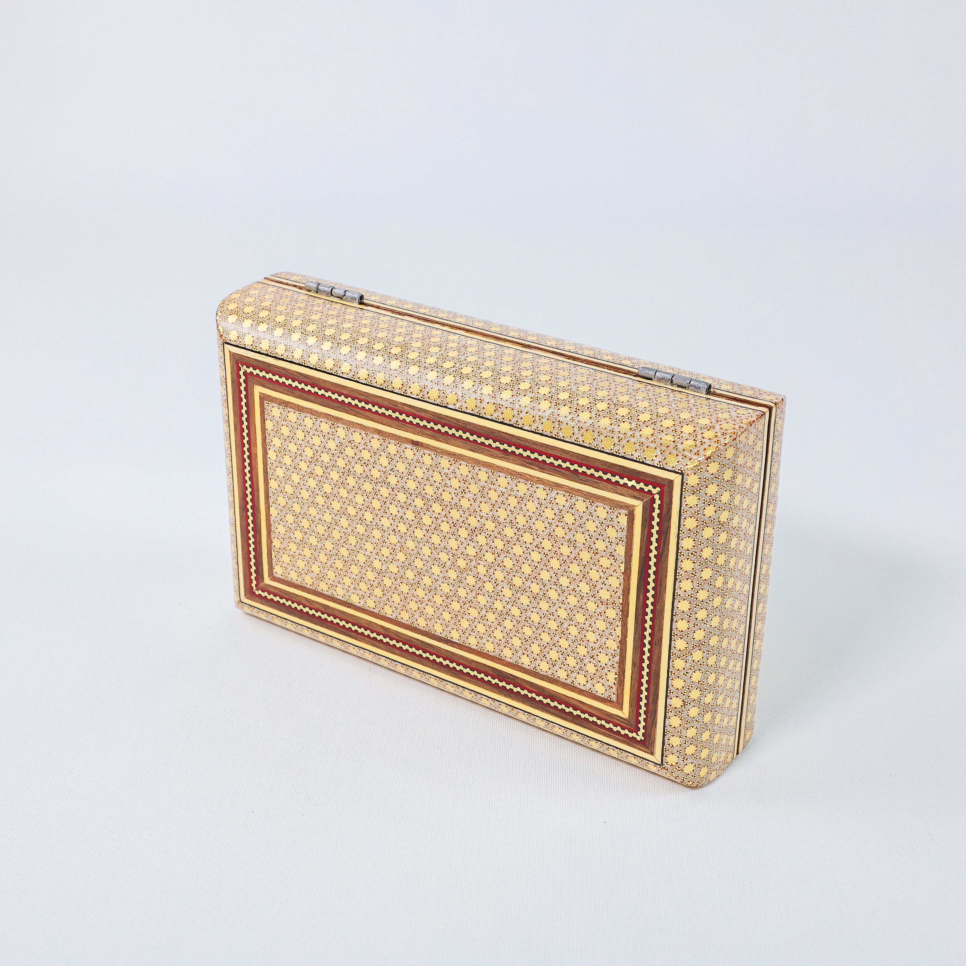 Bone Khatam Box – Khatam Exterior – Size 14 × 22 cm