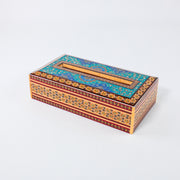 Tissue Box – Straight Sides – Tazhib Painting