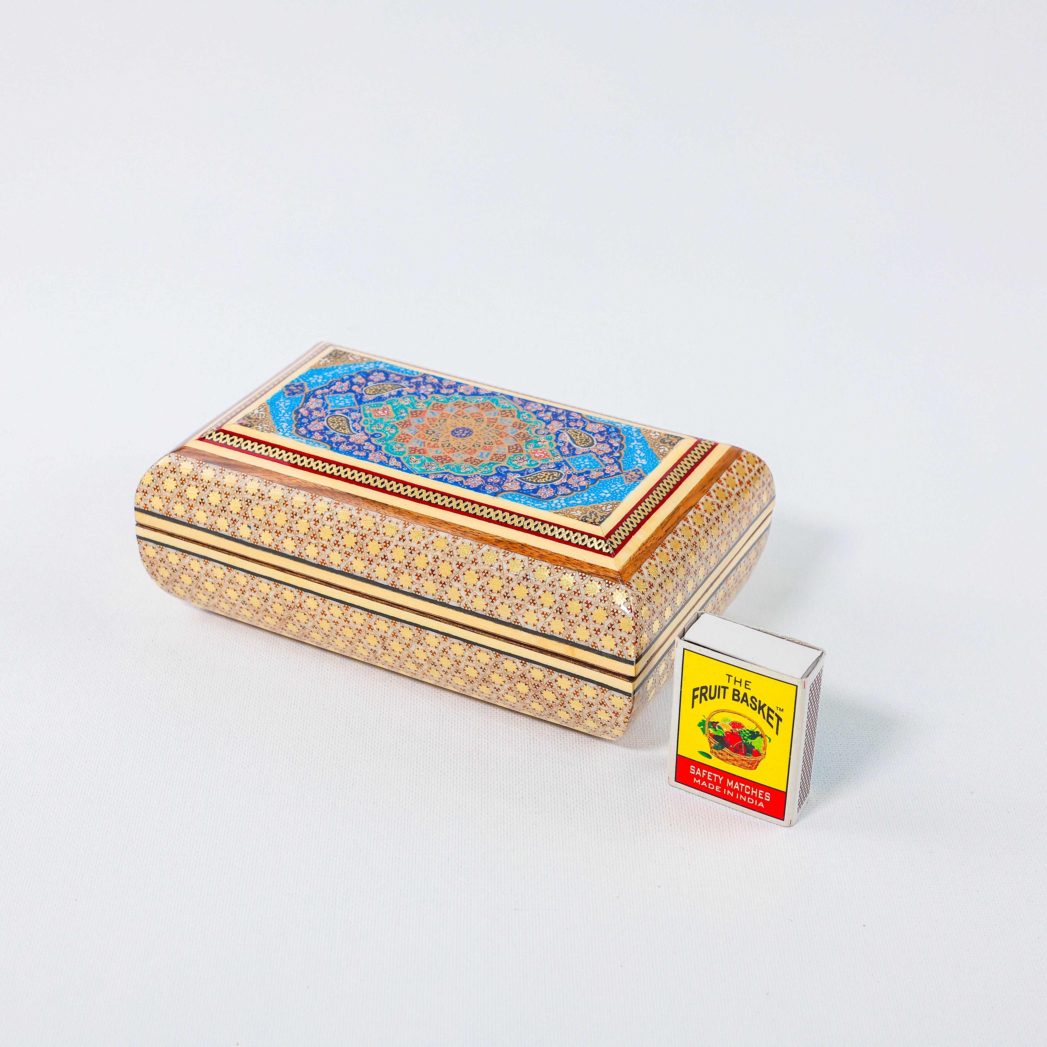 Seeded Series Box – Spear Shape – Khatam Design – Size 10 × 16 cm