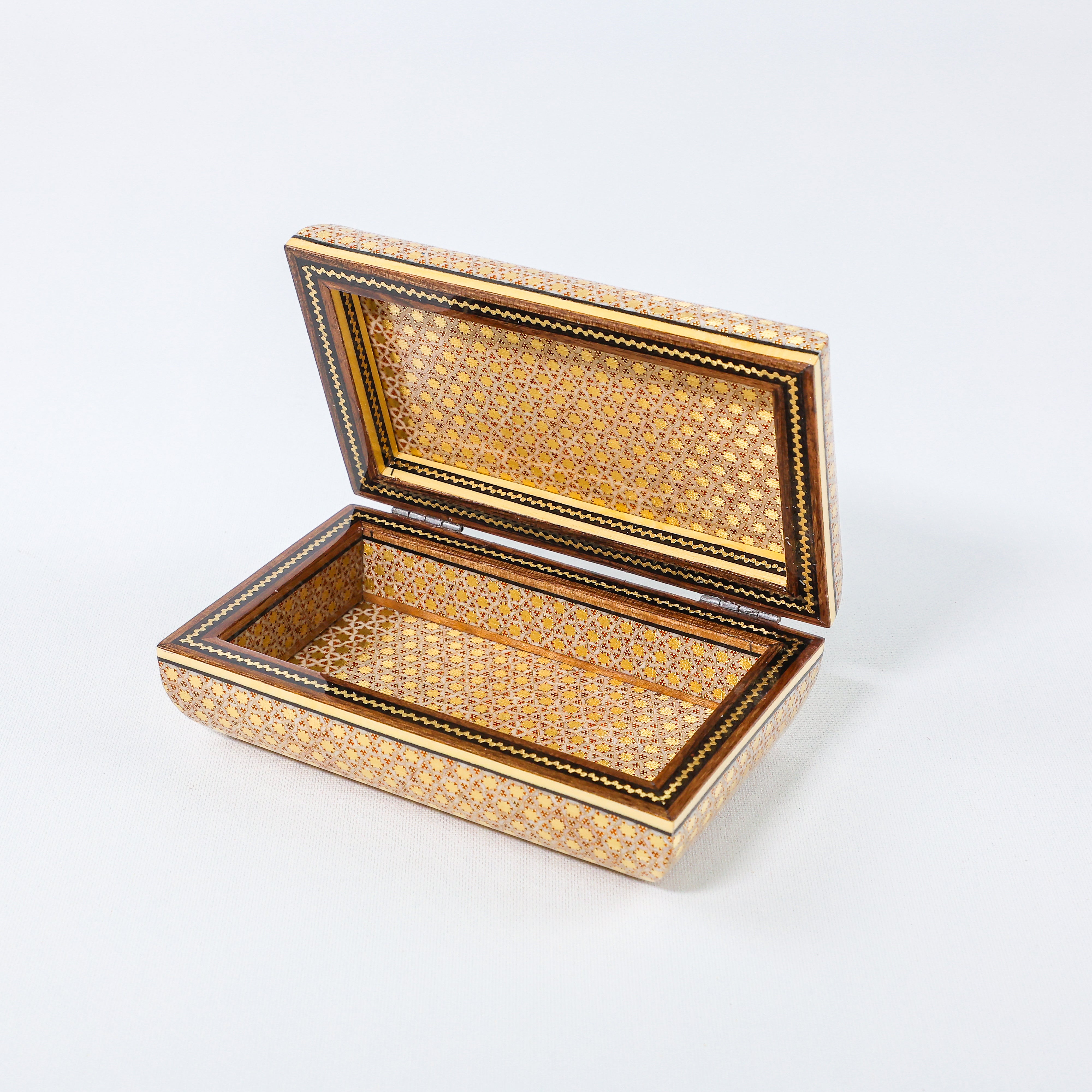 Seeded Series Box – Spear Shape – Khatam Design – Size 10 × 16 cm