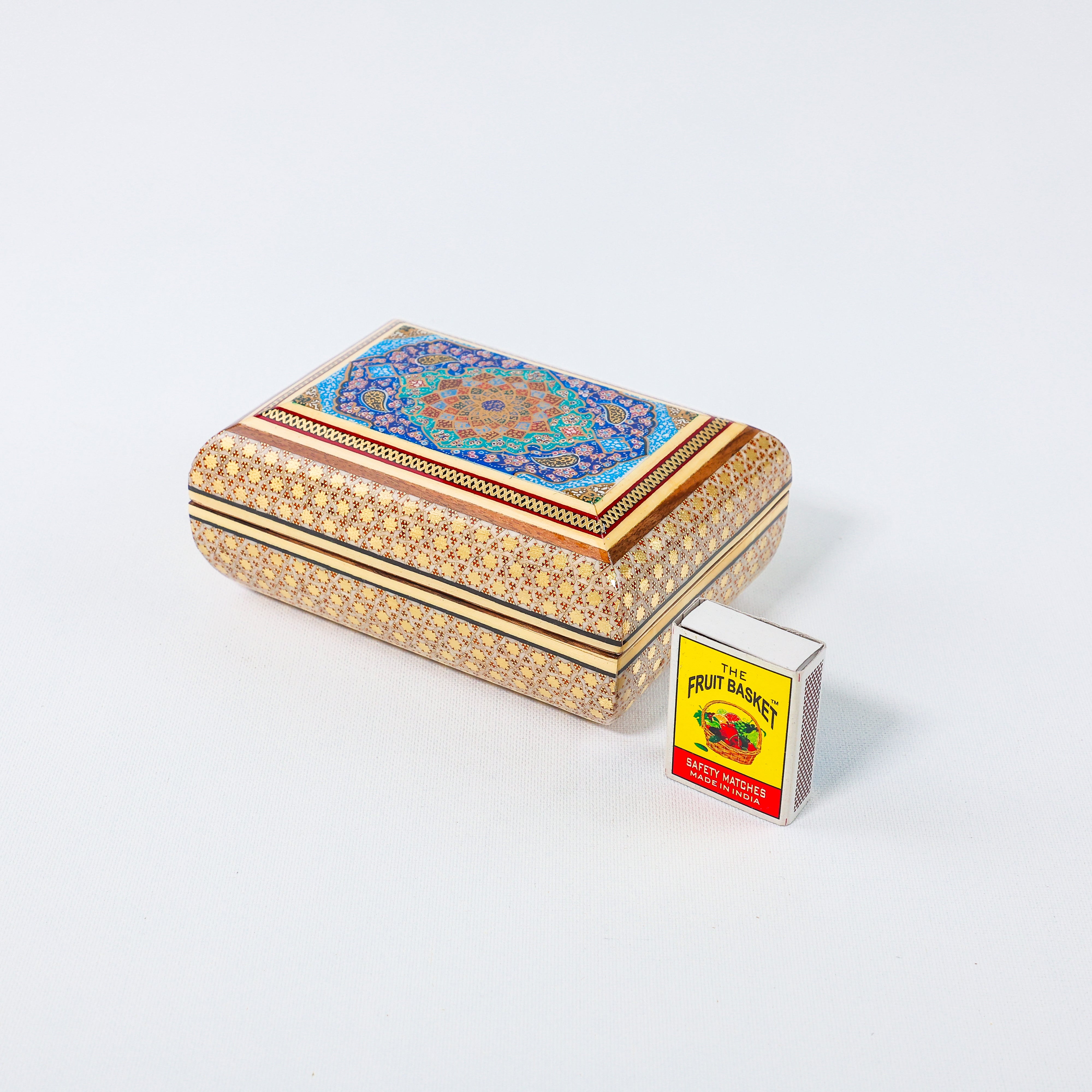 Seeded Series Box – Spear Shape – Khatam Design – Size 10 × 14 cm