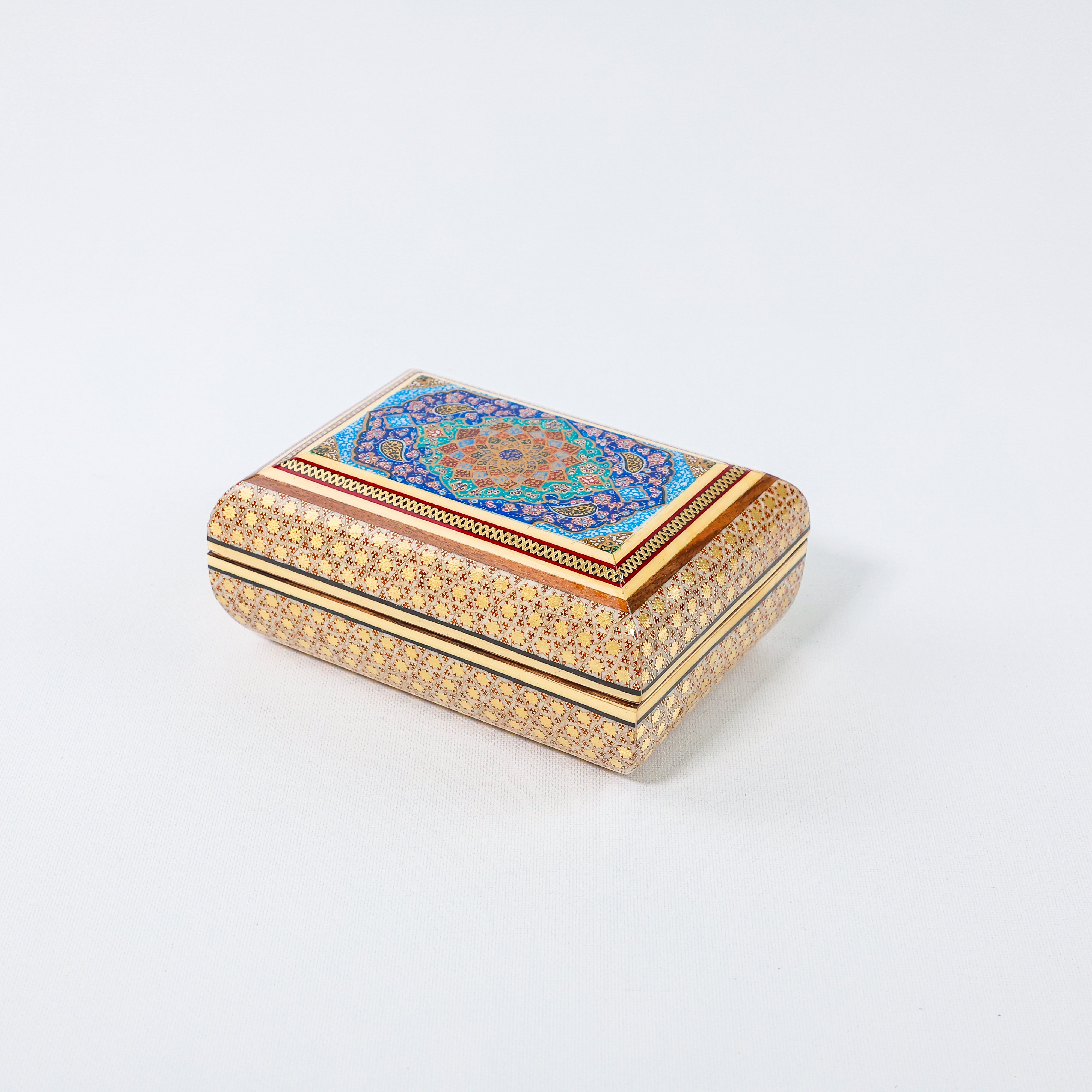 Seeded Series Box – Spear Shape – Khatam Design – Size 10 × 14 cm