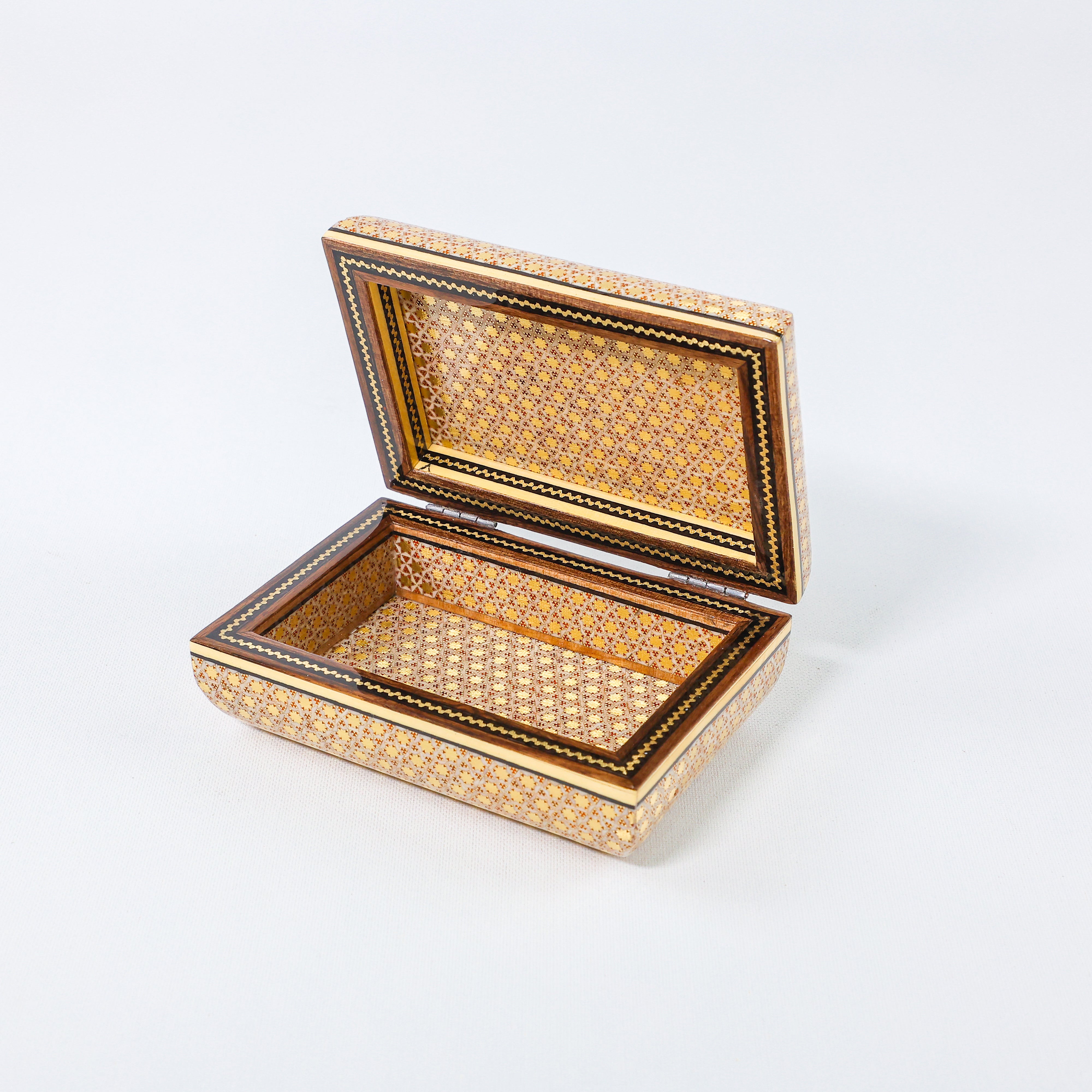 Seeded Series Box – Spear Shape – Khatam Design – Size 10 × 14 cm