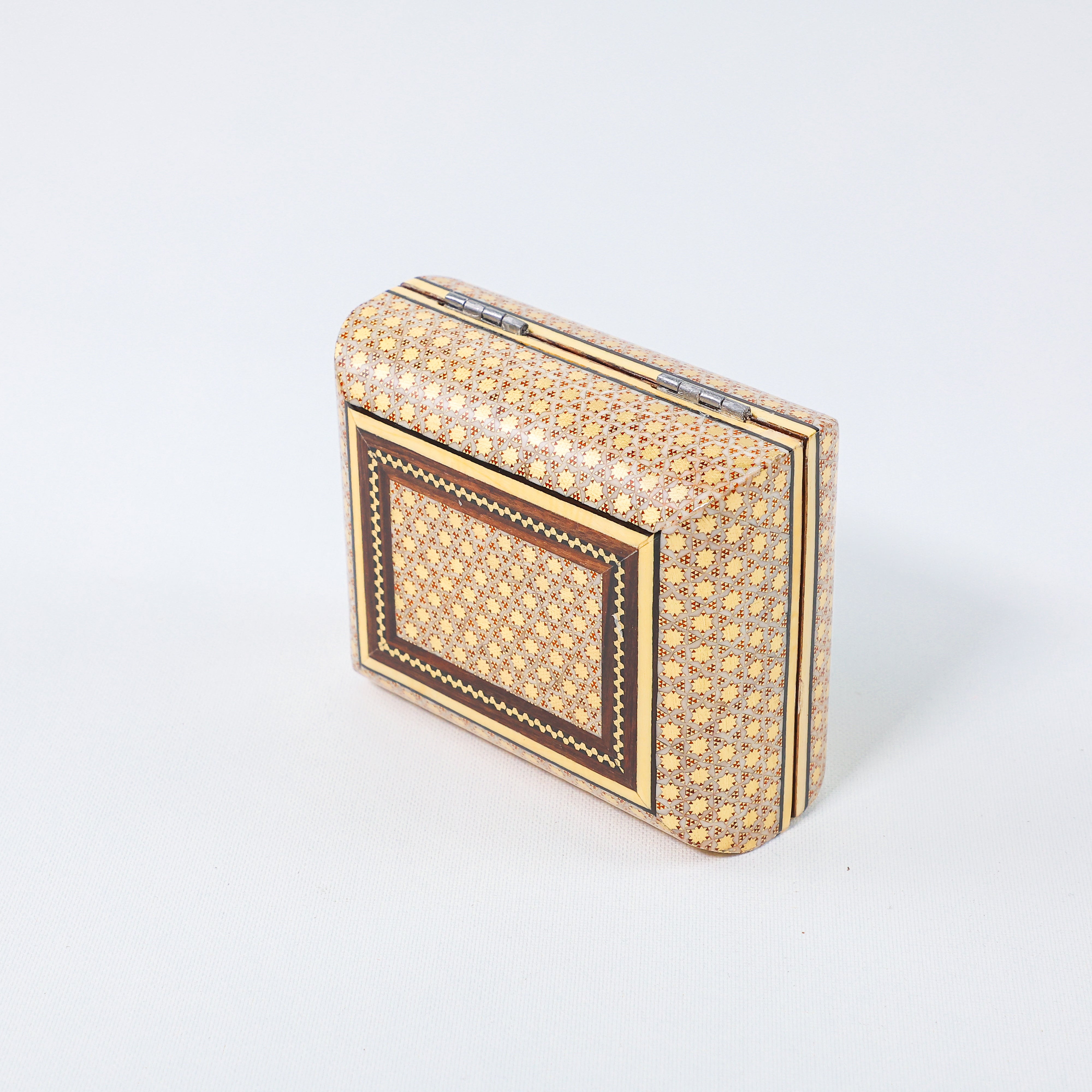 Seeded Series Box – Spear Shape – Khatam Design – Size 10 × 12 cm