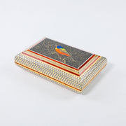 Slim Series Box – Aluminum Frame – Premium Tazhib – Size 10 × 16 cm