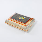 Slim Series Box – Aluminum Frame – Premium Tazhib – Size 10 × 14 cm