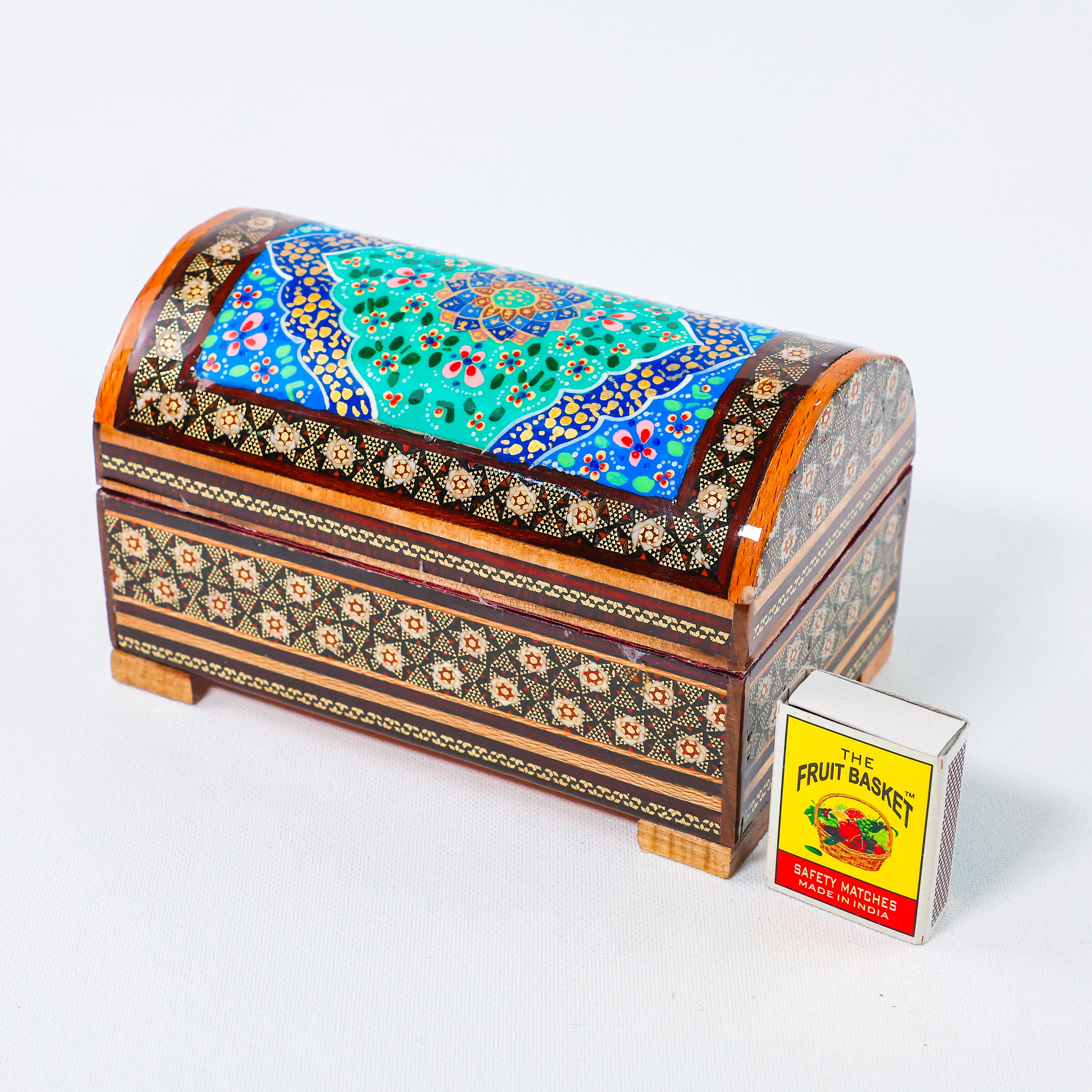 Chest Series Box – Velvet Interior – Size 10 × 16 cm