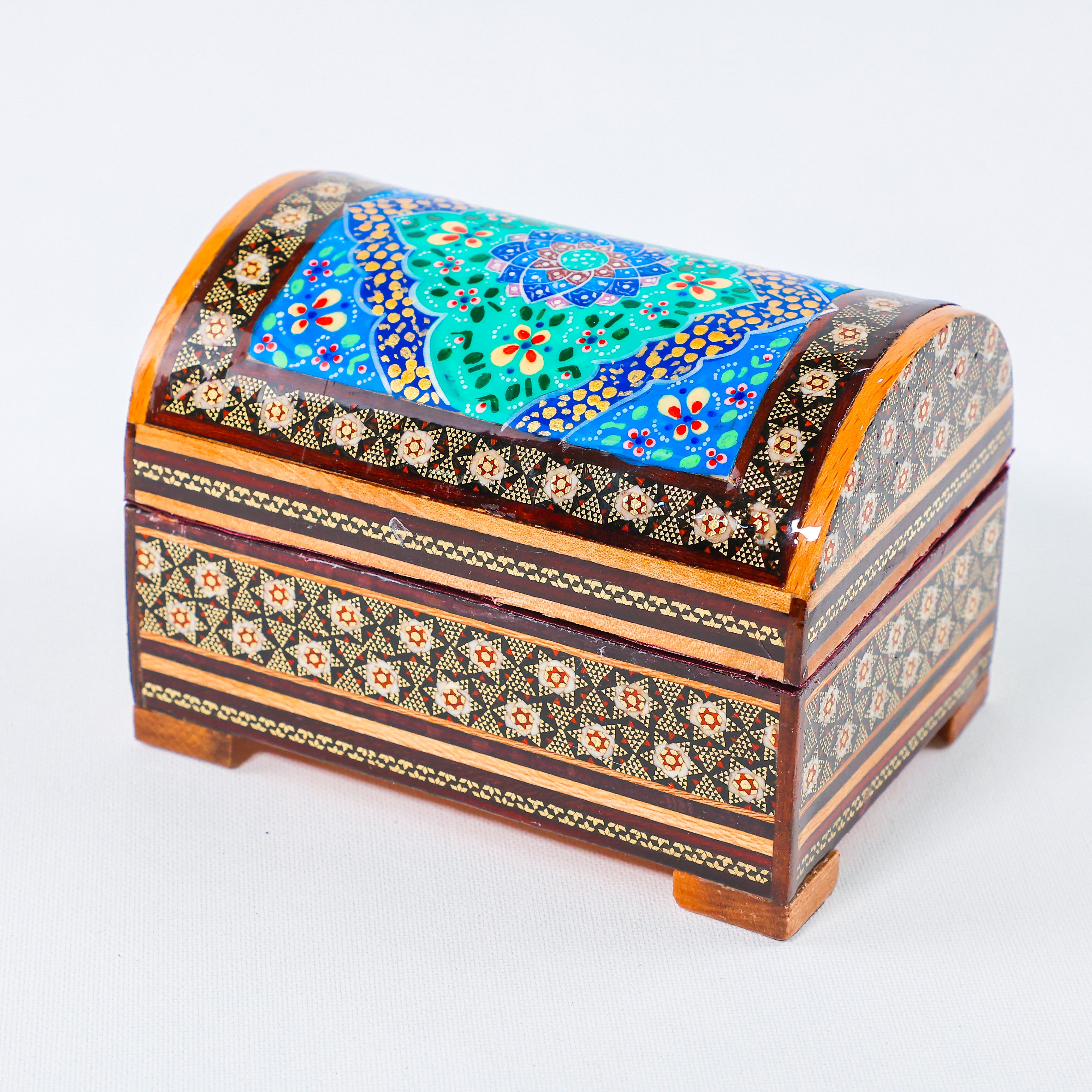 Chest Series Box – Velvet Interior – Size 10 × 14 cm