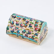 Camel Bone Box – Double Door – Tazhib – Size 12 cm