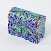 Camel Bone Box – Double Drawer – Tazhib – Bagheri Style