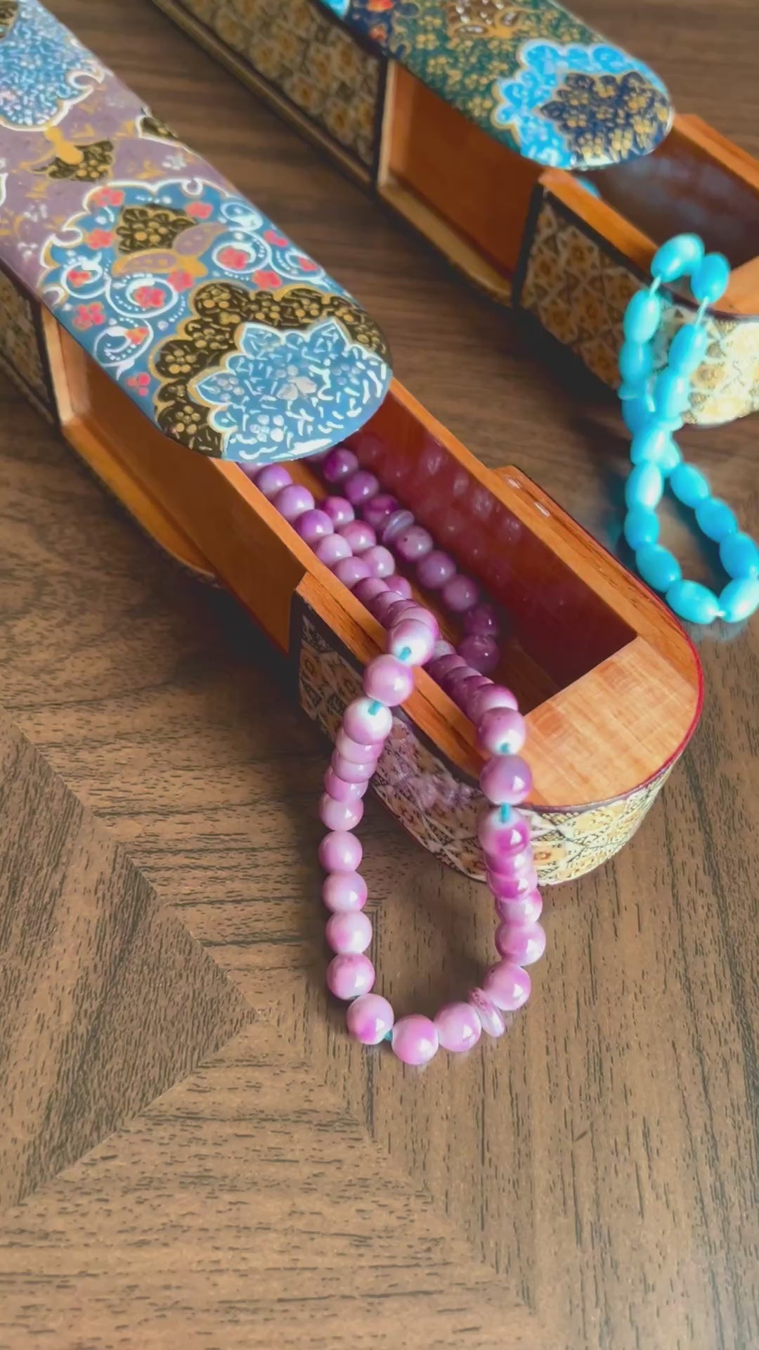 Sliding Pen Case - Size 30 - Khatam Design