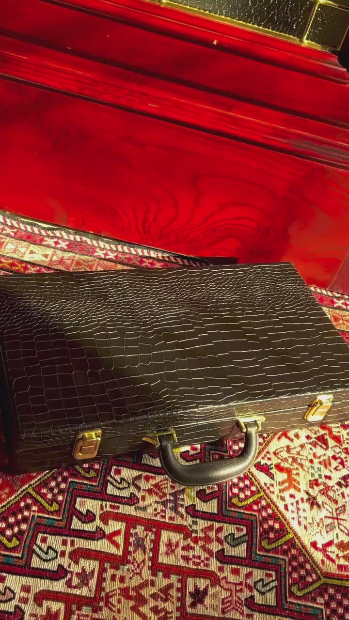 Chess Board - Size 40 - Tazhib & Flower Design