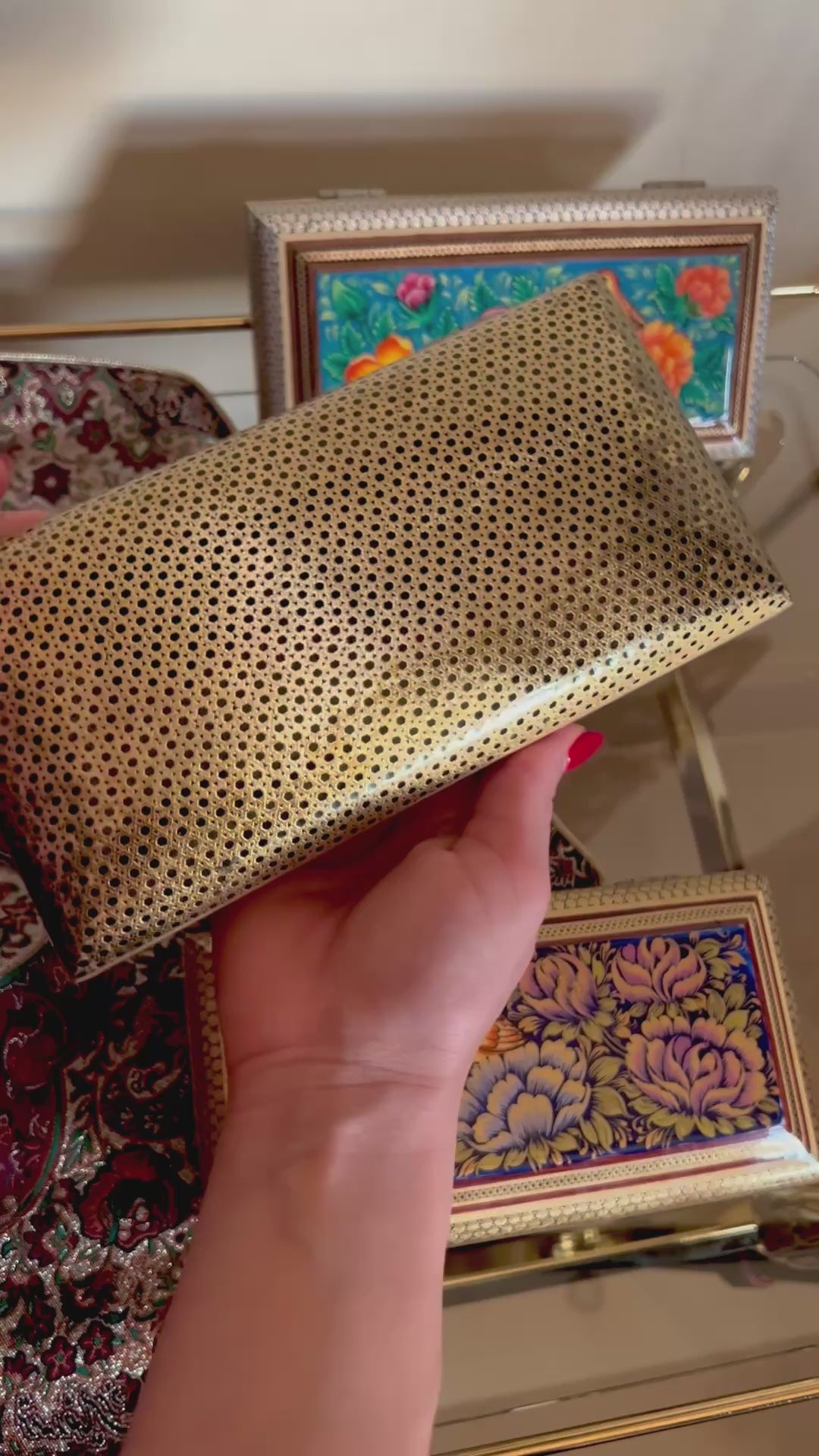 Jewelery Box Premium Khatam - Size 10x20 Cm